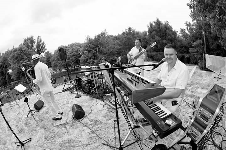 Mariage en noir et blanc